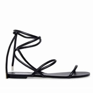 Steve Madden Black Strappy Sandals